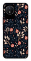 Floral Pattern Metal Mobile Case for Vivo Y02   (Design No -10)