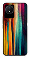 Modern Art Colorful Metal Mobile Case for Vivo Y02   (Design No -47)