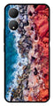 Sea Shore Metal Mobile Case for Vivo Y100   (Design No -18)