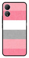 Pink Pattern Metal Mobile Case for Vivo Y100   (Design No -23)