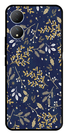 Floral Pattern  Metal Mobile Case for Vivo Y100