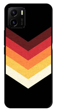MultiColor Arrow Metal Mobile Case for Vivo Y15s