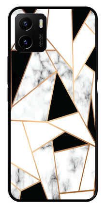 Marble Design2 Metal Mobile Case for Vivo Y15s