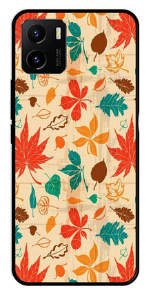 Leafs Design Metal Mobile Case for Vivo Y10