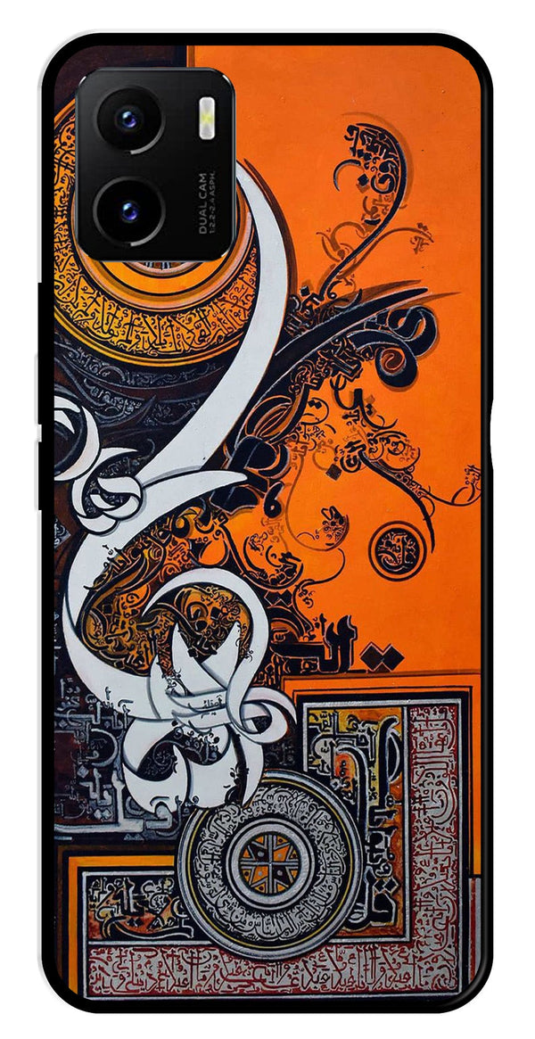 Qalander Art Metal Mobile Case for Vivo Y10   (Design No -16)