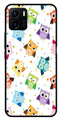 Owls Pattern Metal Mobile Case for Vivo Y15s   (Design No -20)