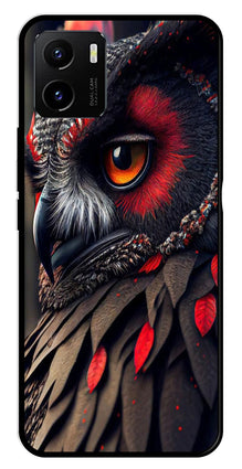 Owl Design Metal Mobile Case for Vivo Y15s