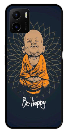 Be Happy Metal Mobile Case for Vivo Y15s