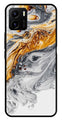 Marble Pattern Metal Mobile Case for Vivo Y10   (Design No -36)