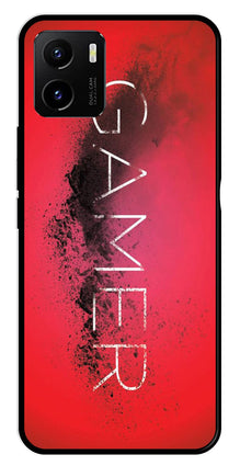 Gamer Pattern Metal Mobile Case for Vivo Y10