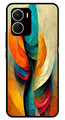 Modern Art Metal Mobile Case for Vivo Y16   (Design No -11)