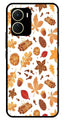 Autumn Leaf Metal Mobile Case for Vivo Y16   (Design No -19)