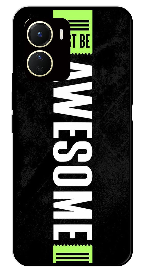 Awesome Metal Mobile Case for Vivo Y16   (Design No -33)