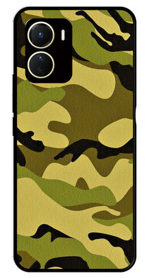 Army Pattern Metal Mobile Case for Vivo Y16