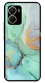 Marble Design Metal Mobile Case for Vivo Y56   (Design No -46)