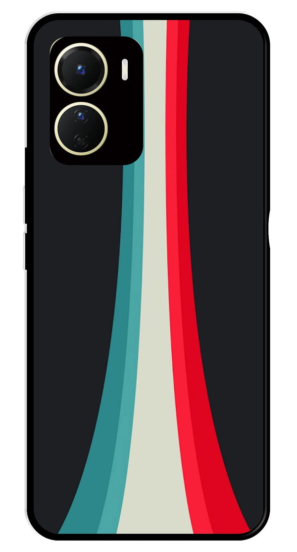 Modern Art Colorful Metal Mobile Case for Vivo Y56   (Design No -48)