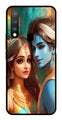Lord Radha Krishna Metal Mobile Case for Vivo Y19   (Design No -01)