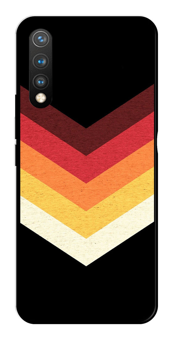MultiColor Arrow Metal Mobile Case for Vivo Y19   (Design No -04)