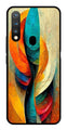 Modern Art Metal Mobile Case for Vivo Y19   (Design No -11)
