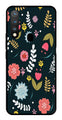 Floral Pattern2 Metal Mobile Case for Vivo Y19   (Design No -12)