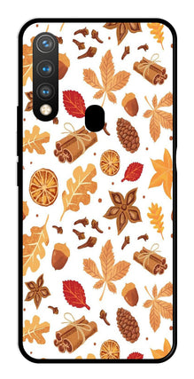 Autumn Leaf Metal Mobile Case for Vivo Y19