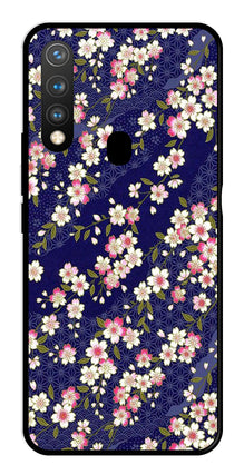 Flower Design Metal Mobile Case for Vivo Y19