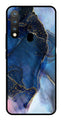 Blue Marble Metal Mobile Case for Vivo Y19   (Design No -34)