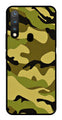 Army Pattern Metal Mobile Case for Vivo Y19   (Design No -35)