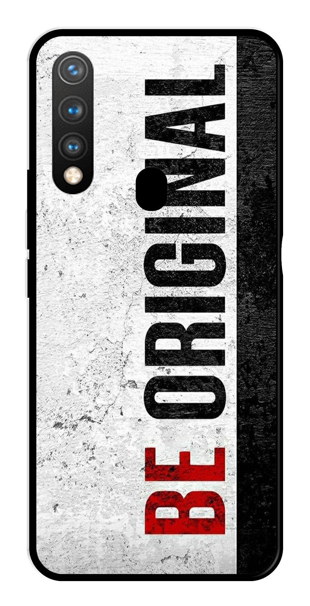Be Original Metal Mobile Case for Vivo Y19   (Design No -38)