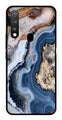 Marble Design Metal Mobile Case for Vivo Y19   (Design No -53)