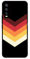 MultiColor Arrow Metal Mobile Case for Vivo Y20   (Design No -04)