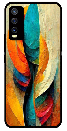Modern Art Metal Mobile Case for Vivo Y20