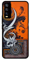 Qalander Art Metal Mobile Case for Vivo Y20   (Design No -16)