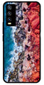 Sea Shore Metal Mobile Case for Vivo Y20   (Design No -18)