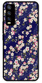 Flower Design Metal Mobile Case for Vivo Y20   (Design No -25)