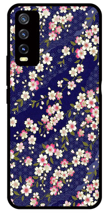 Flower Design Metal Mobile Case for Vivo Y20