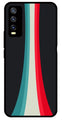 Modern Art Colorful Metal Mobile Case for Vivo Y20   (Design No -48)