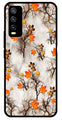 Autumn leaves Metal Mobile Case for Vivo Y20   (Design No -55)