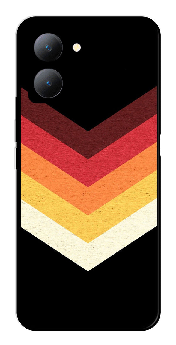 MultiColor Arrow Metal Mobile Case for Vivo Y27   (Design No -04)