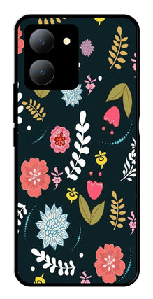 Floral Pattern2 Metal Mobile Case for Vivo Y27