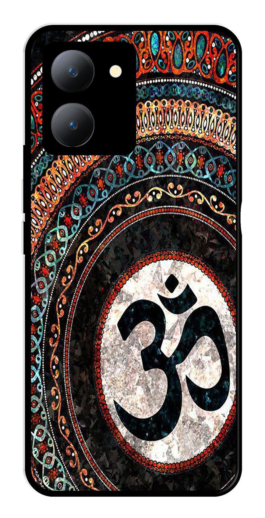 Oum Design Metal Mobile Case for Vivo Y27   (Design No -15)