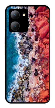Sea Shore Metal Mobile Case for Vivo Y27