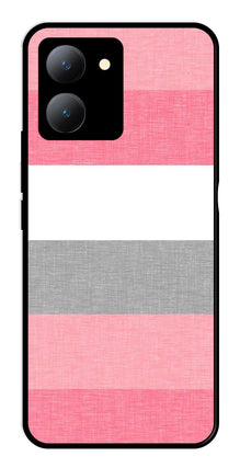 Pink Pattern Metal Mobile Case for Vivo Y27