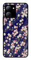 Flower Design Metal Mobile Case for Vivo Y27   (Design No -25)