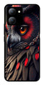 Owl Design Metal Mobile Case for Vivo Y27   (Design No -26)