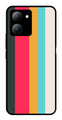 Muted Rainbow Metal Mobile Case for Vivo Y27   (Design No -31)