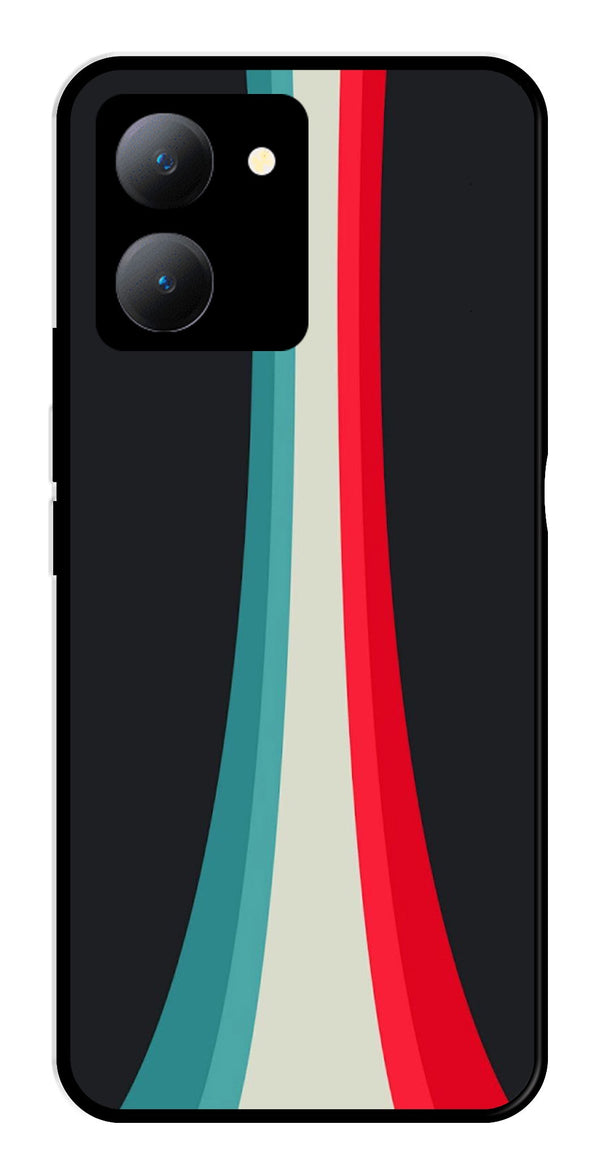 Modern Art Colorful Metal Mobile Case for Vivo Y27   (Design No -48)