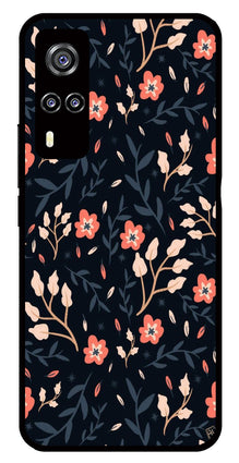 Floral Pattern Metal Mobile Case for Vivo Y31
