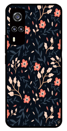 Floral Pattern Metal Mobile Case for Vivo Y51