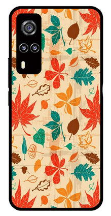 Leafs Design Metal Mobile Case for Vivo Y31